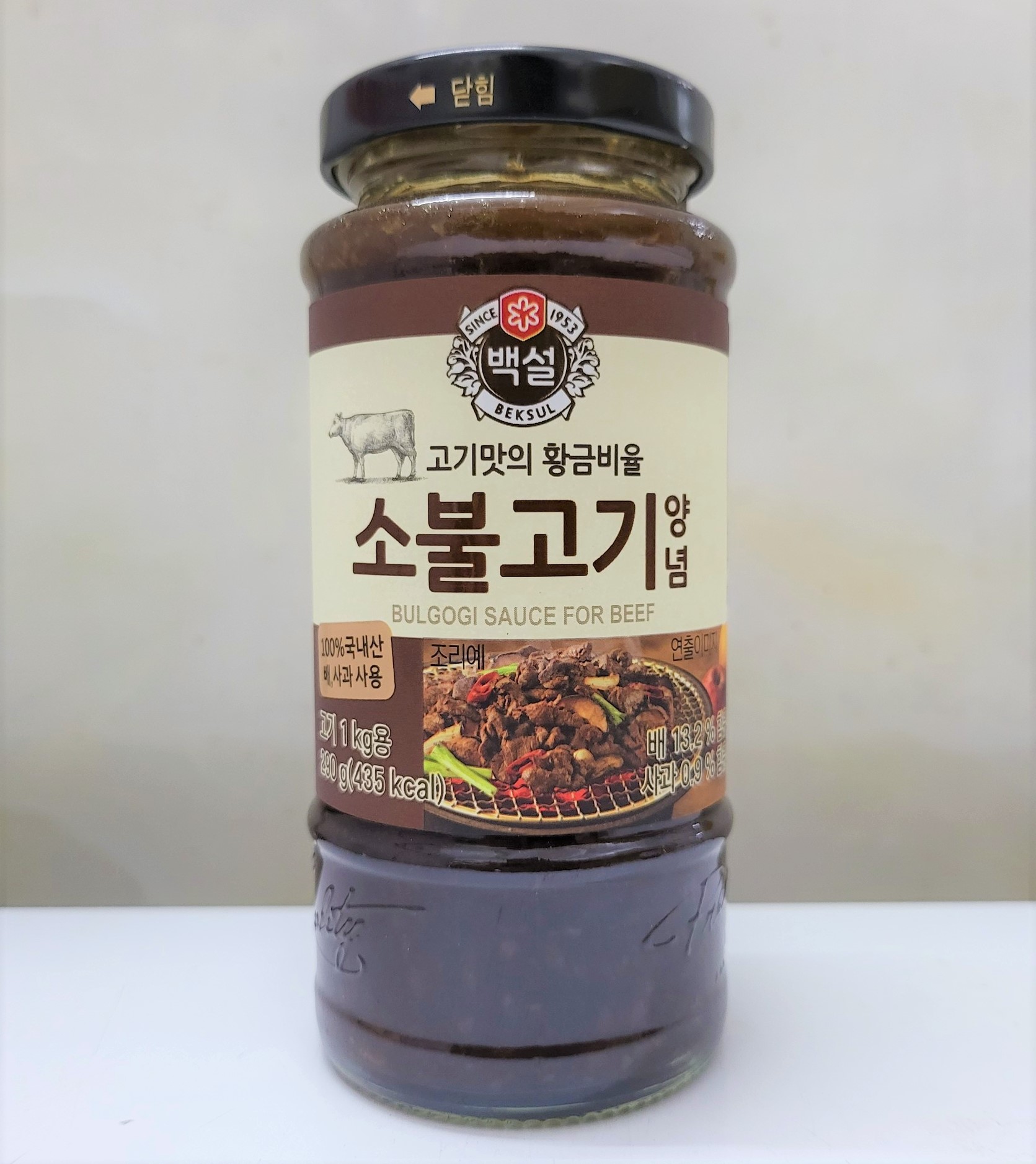 Lọ 290g BULGOGI BÒ  XỐT ƯỚP THỊT Beksul Korea CJ FOODS Bulgogi Sauce for