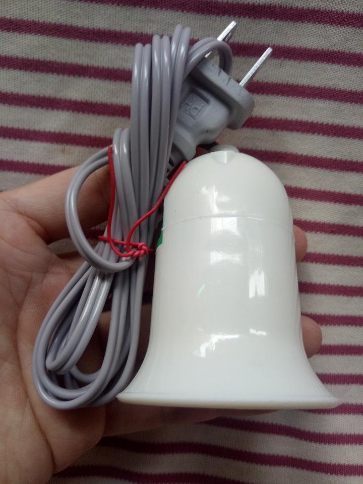 [HCM]Đui đèn E27 có công tắc dây cắm dài 15m