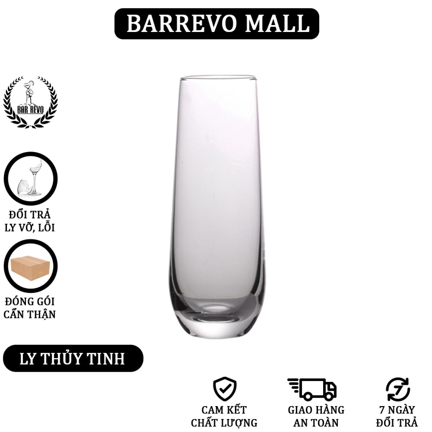 3311 - highball tuylip glass - ly thủy tinh