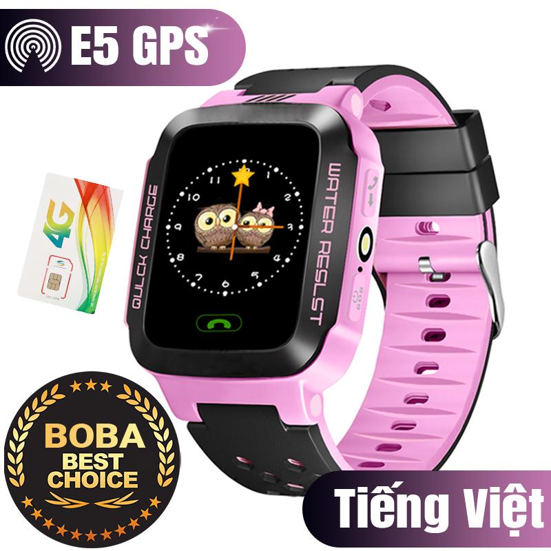 Đồng hồ thông minh định vi trẻ em E5 + Tặng kèm sim