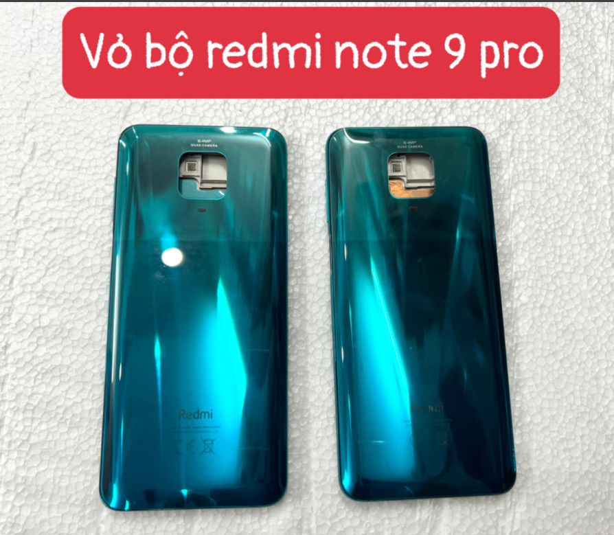 Vỏ bộ redmi note 9 pro