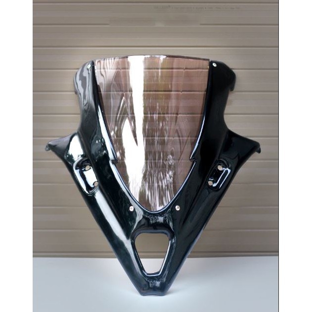 Ốp đầu ninja 400 nhựa abs + kính gió