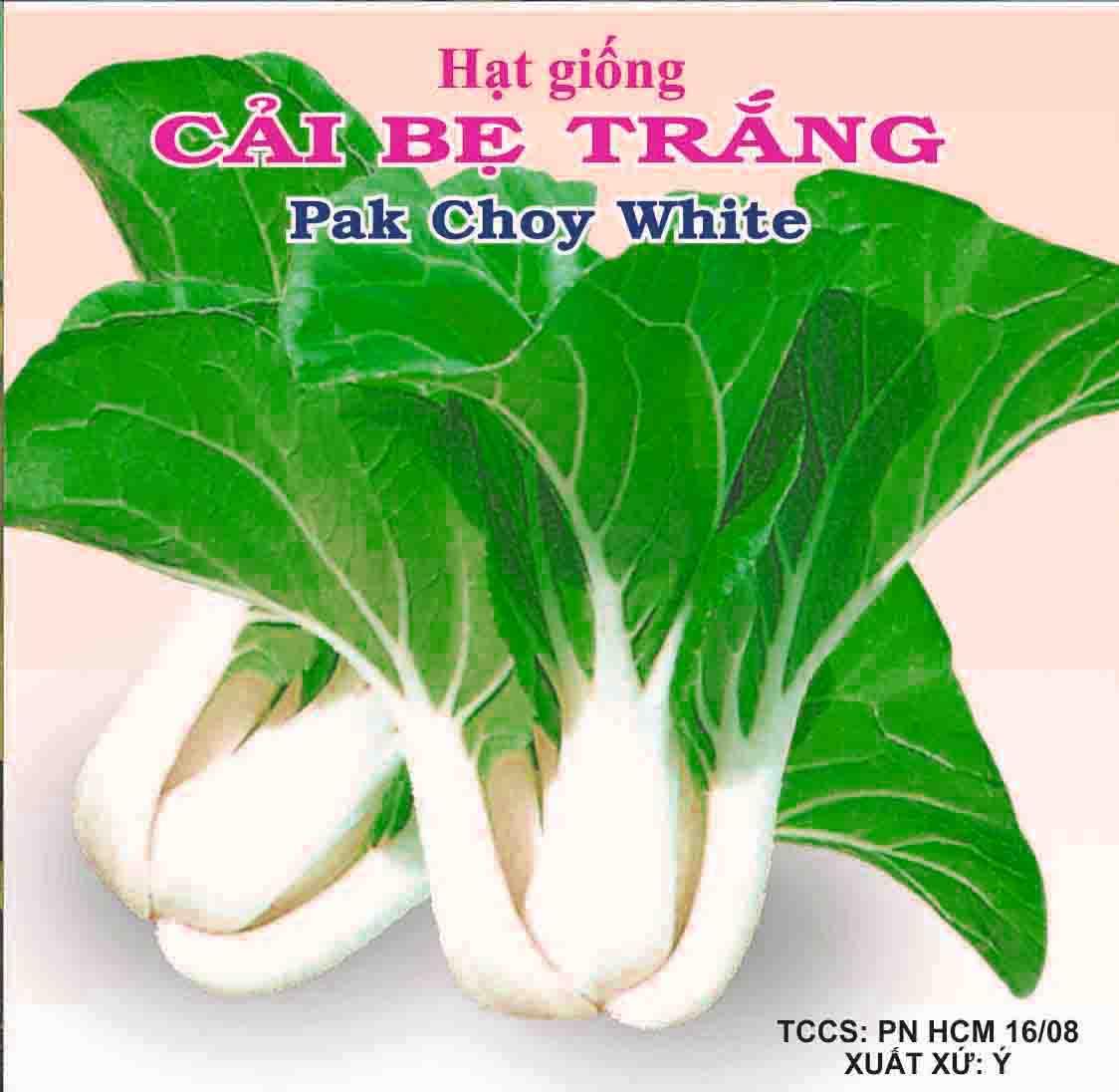 [HCM]CẢI BẸ TRẮNG ITALIA PHÚ NÔNG _GÓI 20GRAM CHẤT LƯỢNG TỐT .