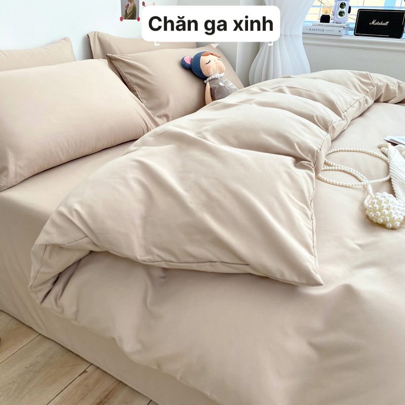 Vỏ chăn cotton tici lồng được ruột dày mịn bọc mền dùng được 4 mùa