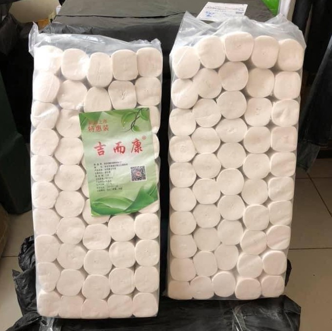 Giấy vệ sinh bịch 50 cuộn lớn -Siêu mềm siêu dai.