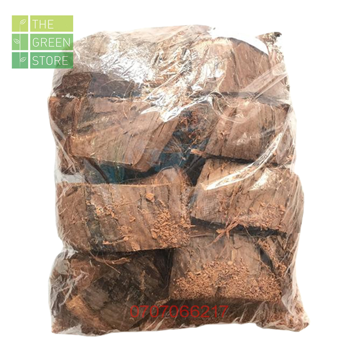 500g Vỏ dừa cắt miếng - Giá thể trồng lan