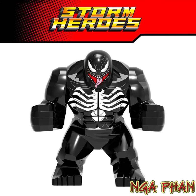 Venom Big Figure Xinh Đồ Chơi Xếp Hình Lắp Ráp MOC DIY