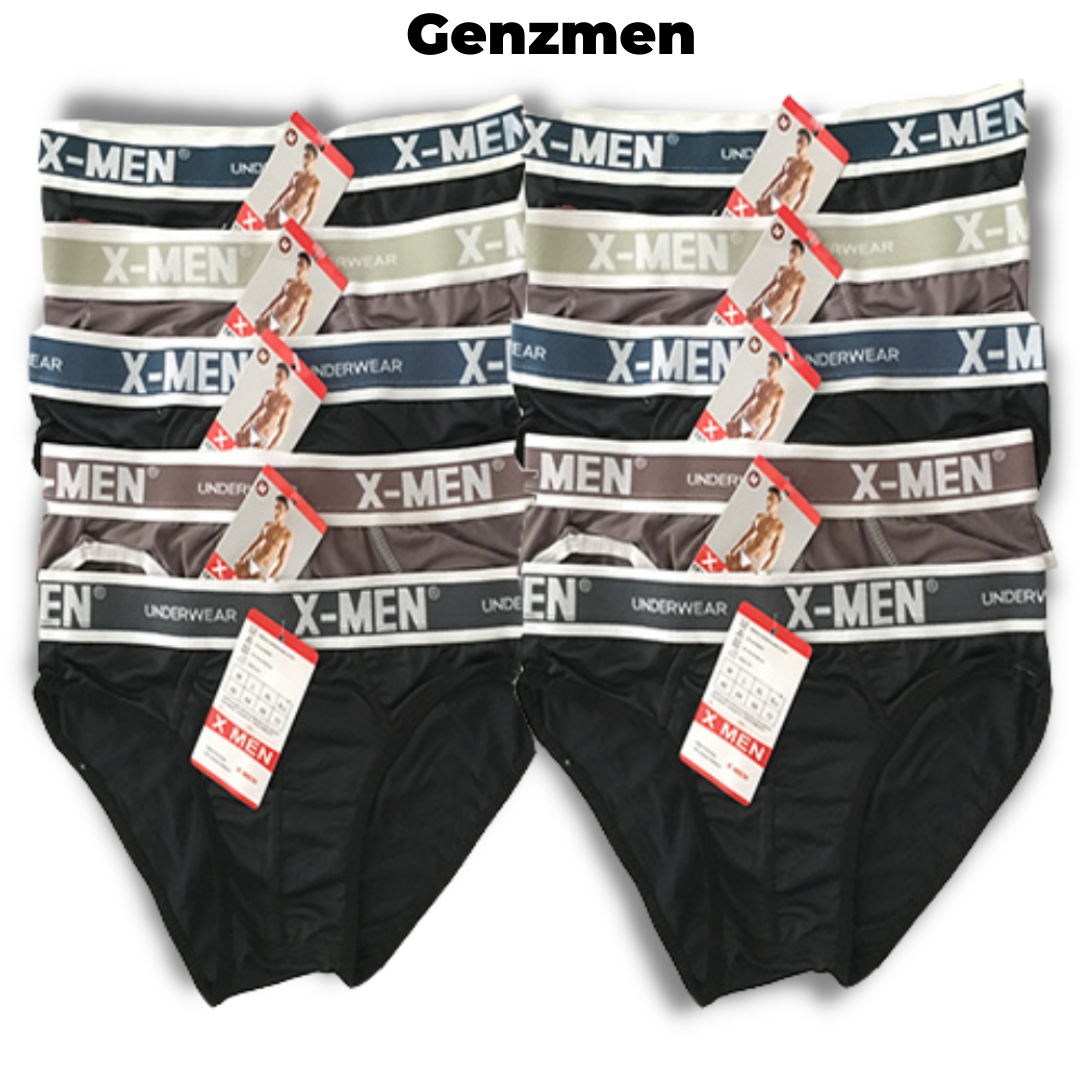 Combo 10 Quần Lót Nam -quần sịp xì nam co giãn X.men cao cấp thun lanh CHo mọi lứa tuổi từ 40-90kg XƯỞNG SỈ