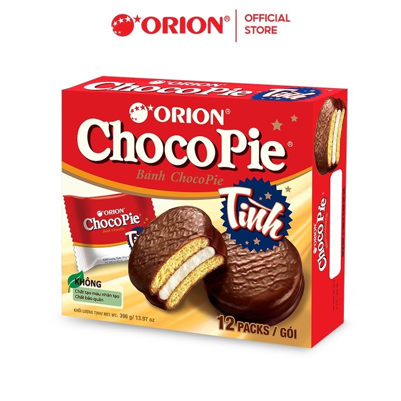 Bánh Chocopie Orion hộp 396g  12 cái