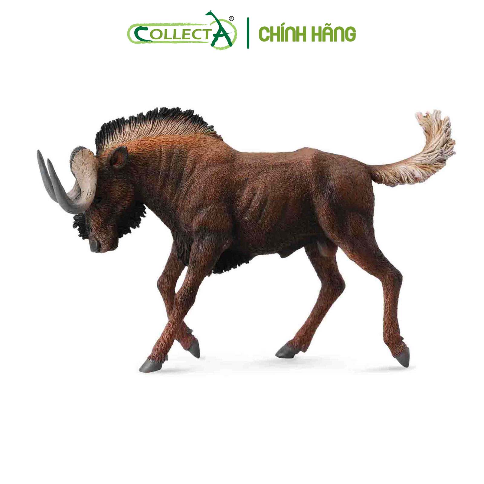 Đồ chơi mô hình động vật CollectA Linh Dương Đầu Bò - Black Wildebeest