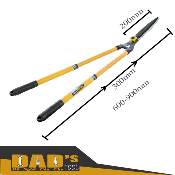 Kéo cắt tỉa cành hàng rào lưỡi dài 200mm tăng đưa - tolsen 31024