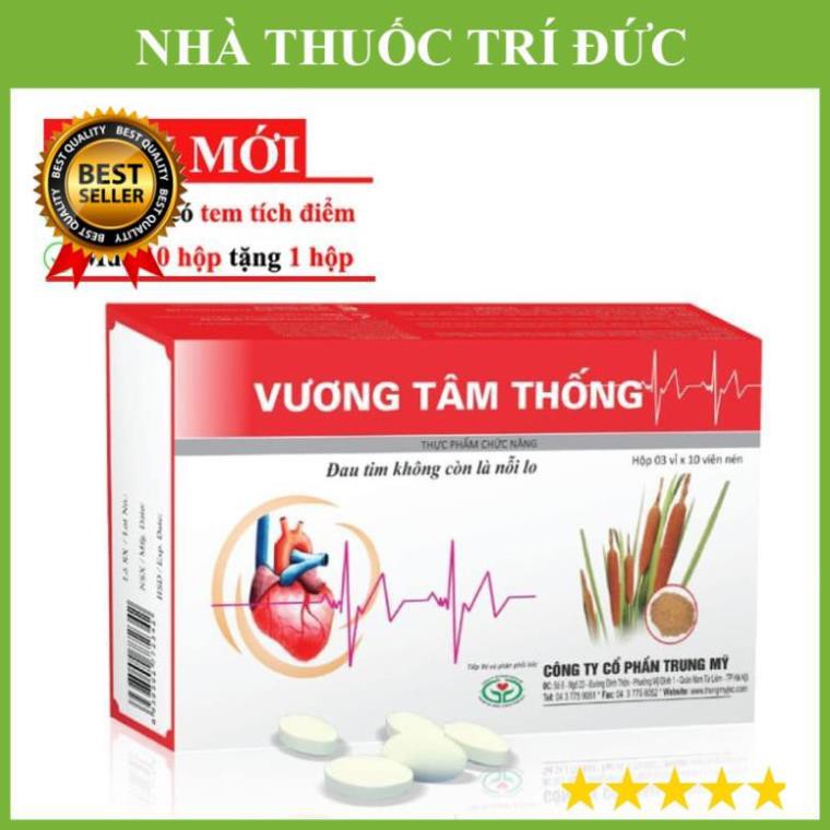 Vương tâm thống - hỗ trợ điều bệnh mạch vành