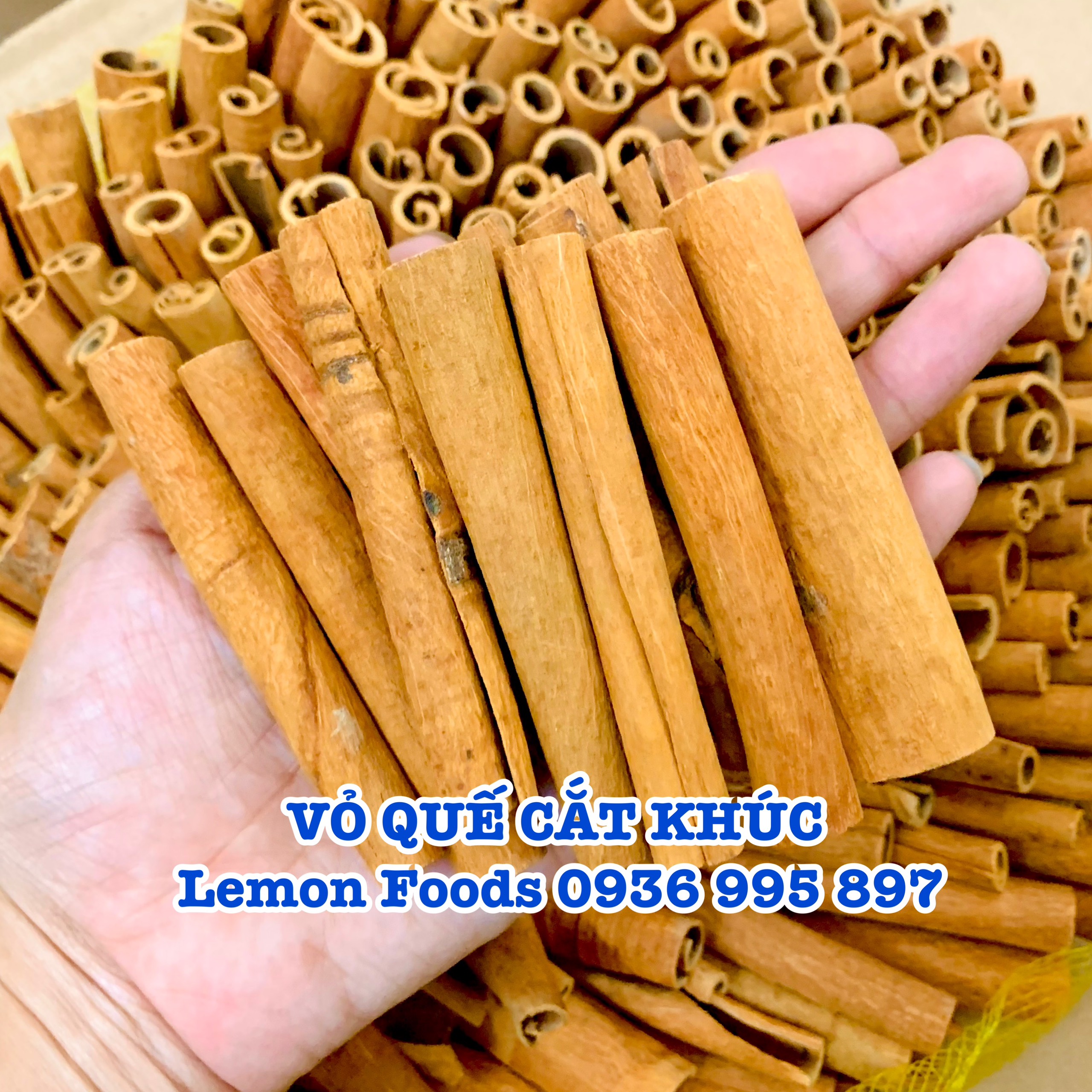 [100g-500g] Vỏ quế khô cạo sạch cắt khúc ngắn, thơm cay hàng xuất khẩu, dùng nấu phở, bò kho, ngâm mai quế lộ