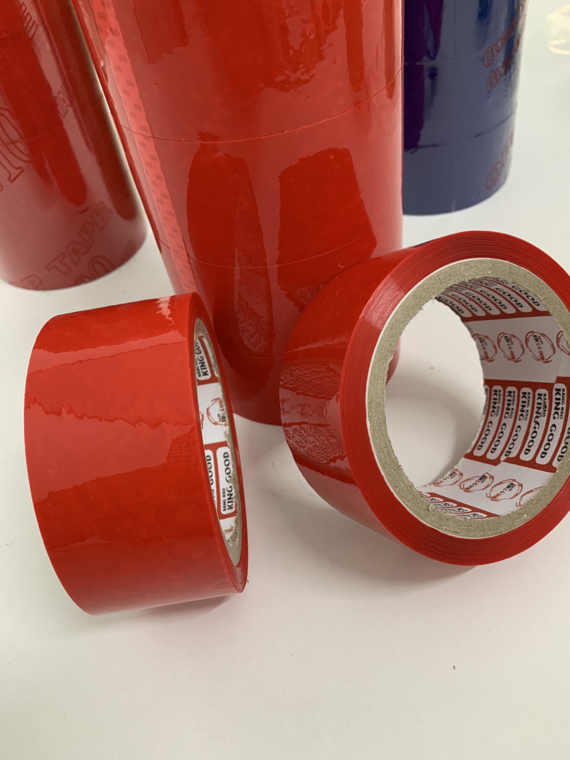 Cuộn băng keo gói hàng nhiều màu loại 100 Yard D14