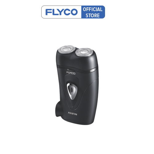 Máy cạo râu FLYCO FS187VN - 2 lưỡi kép - Nhỏ gọn cắm sạc trực tiếp tiện dụng đi du lịch - Có thể thay lưỡi - Hàng chính hãng bảo hành 24 tháng