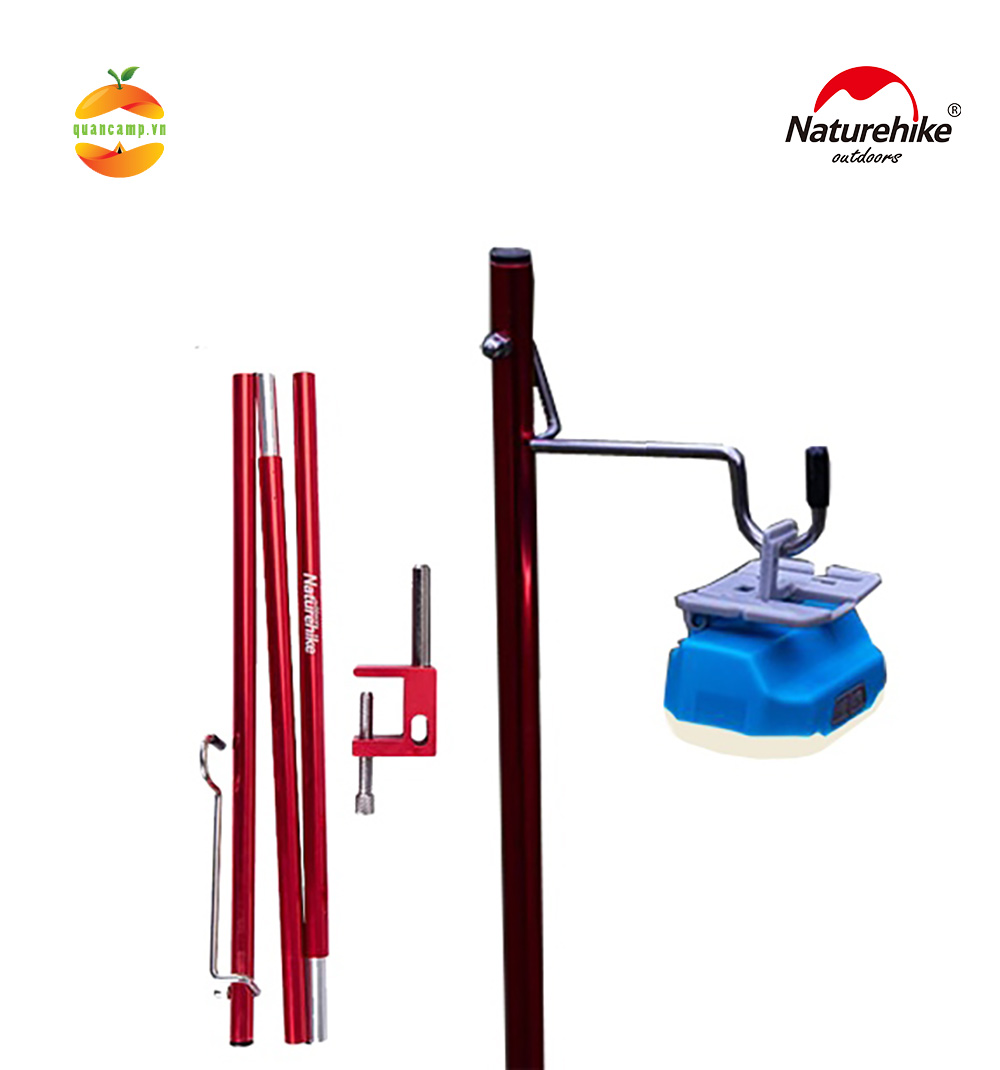Cây treo đèn dã ngoại cắm trại NatureHike NH19PJ003