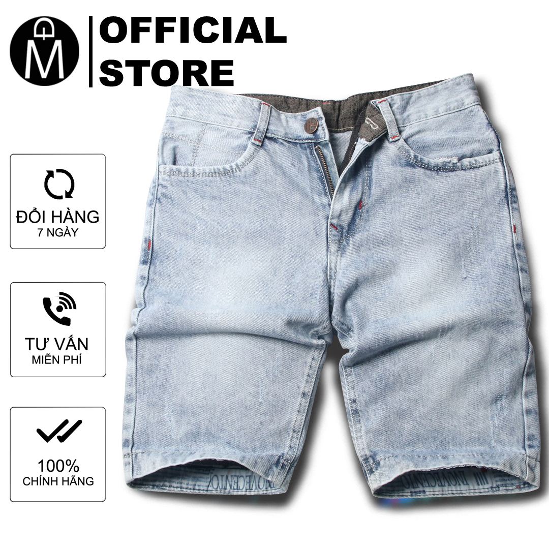 Quần short jean nam MĐ Q414 nhiều màu