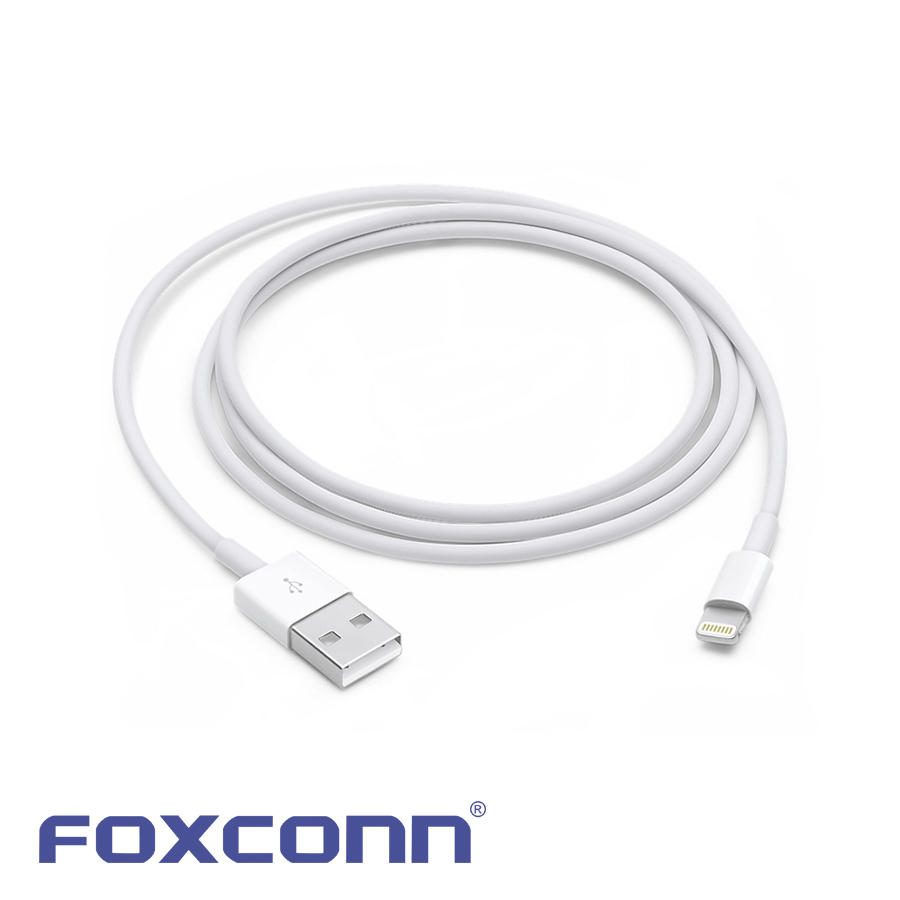 Dây sạc iphone, cáp sạc iphone Foxconn, IPad 6ic hỗ trợ sạc nhanh, loại tốt thân dây bọc thép bảo hành 12 tháng