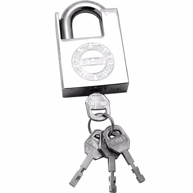 [HCM]Khóa treo inox chống cắt VIỆT TIỆP - 6CM