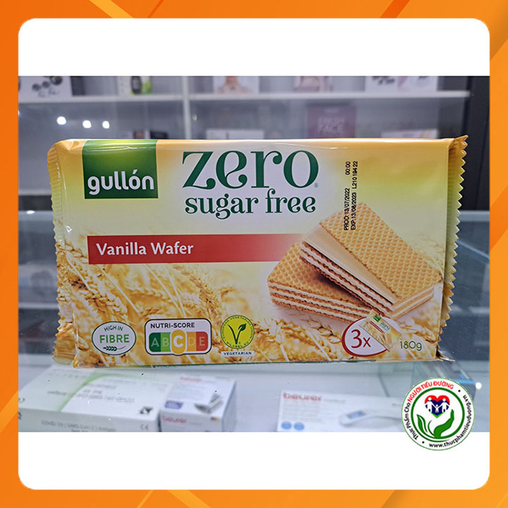 [HCM]Bánh xốp vani ăn kiêng không đường 180g