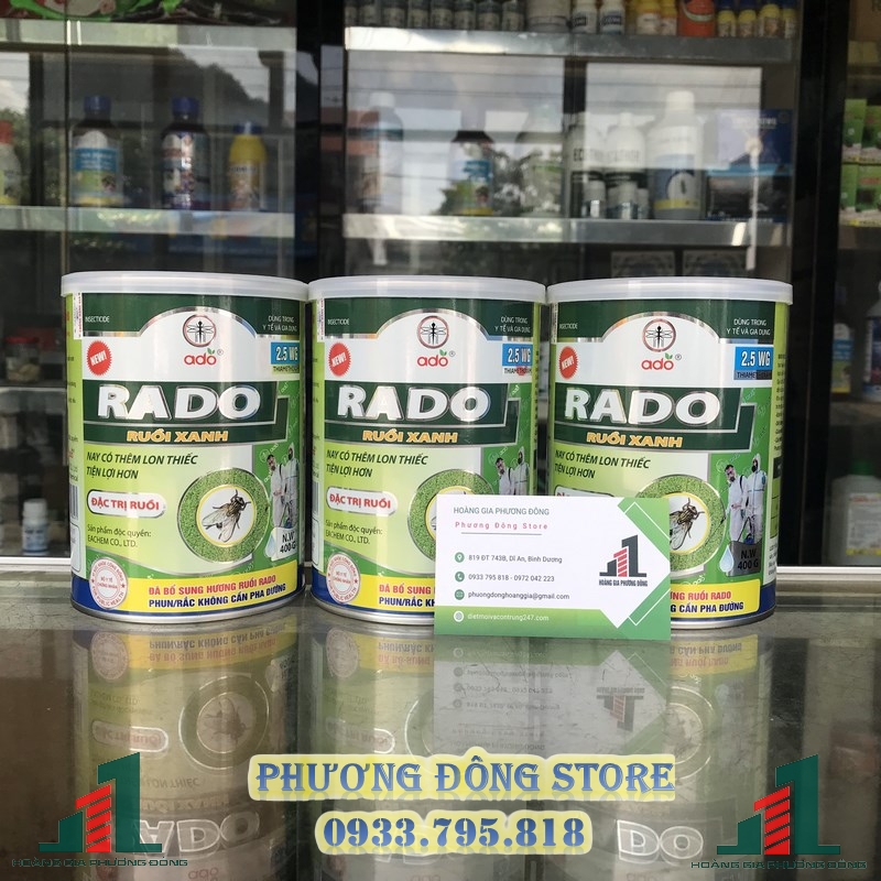 Thuốc diệt ruồi xanh RADO - Diệt ruồi hiệu quả cao