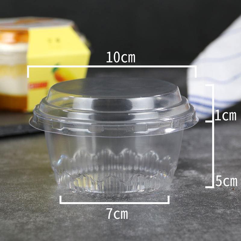Hộp đựng bánh hộp nhựa tròn 100-hộp