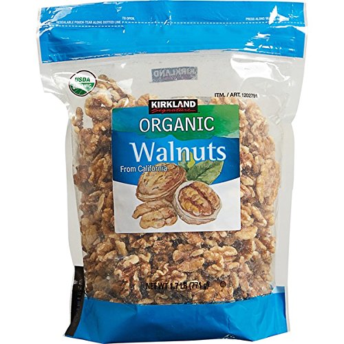 [Hoàn Tiền 15%]Hạt óc chó hữu cơ Kirkland Signature Organic Walnuts 771g