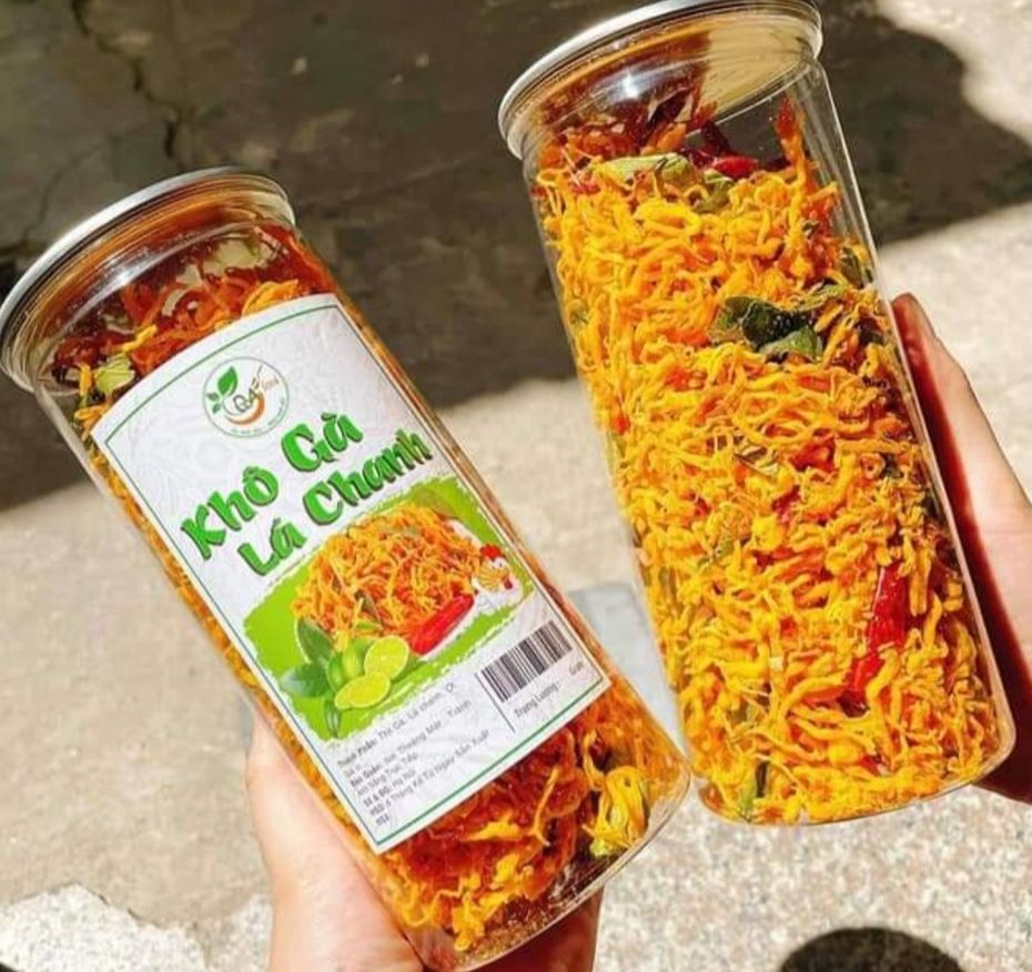 Khô gà lá chanh 300g