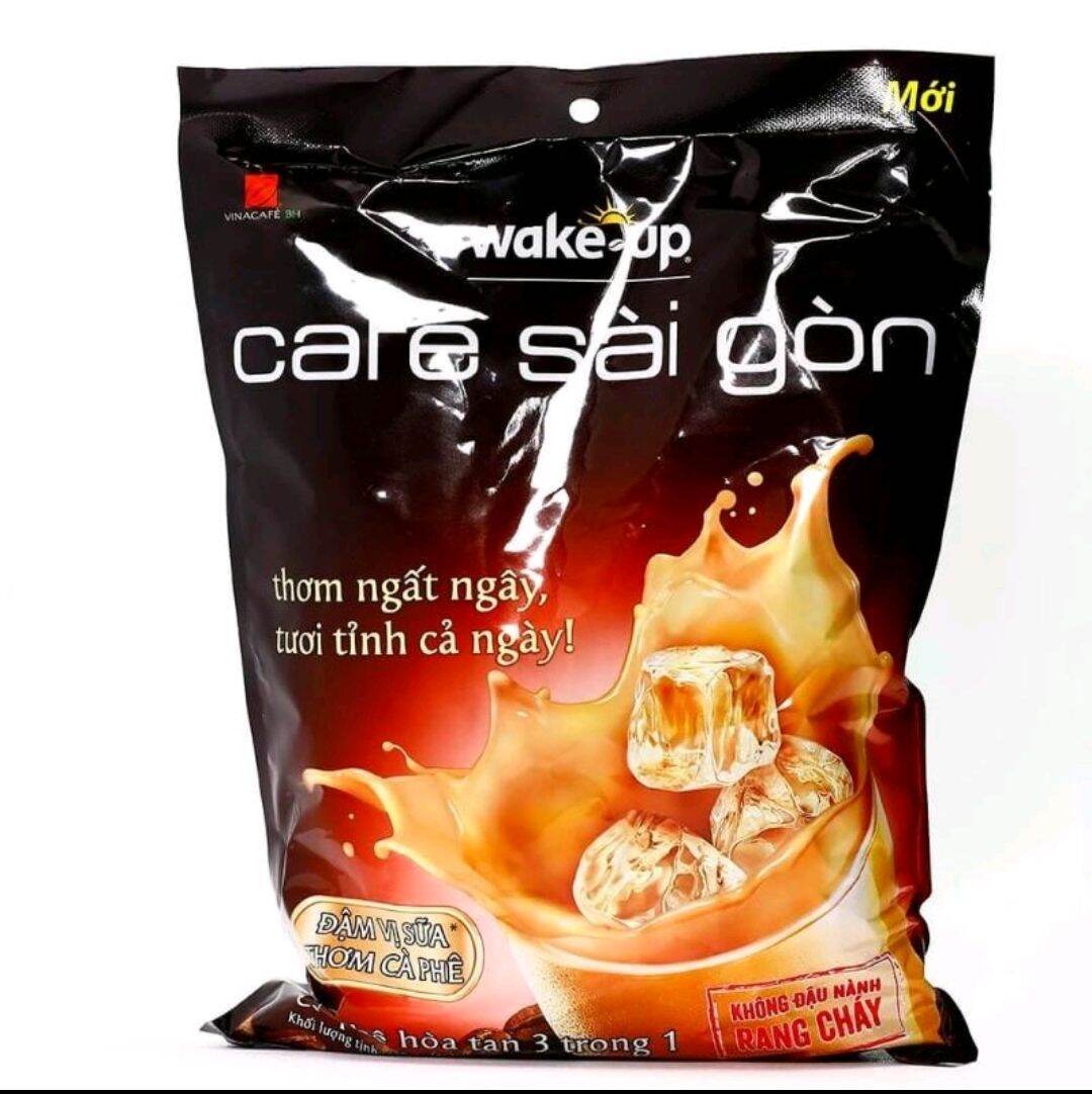 Cà phê sữa Wake up Cafe Sài gòn bịch 24 gói