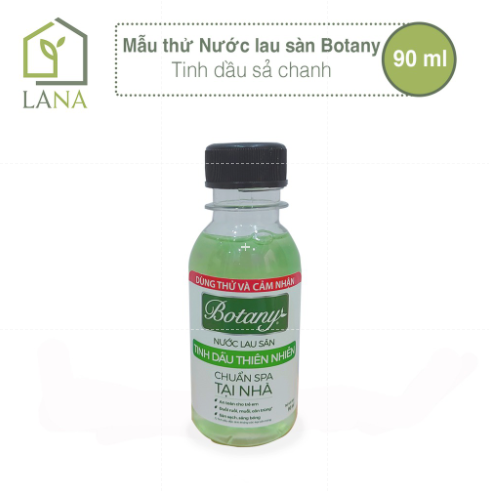 [HB GIFT] Mẫu thử Nước lau sàn Botany tinh dầu Sả chanh 90ml