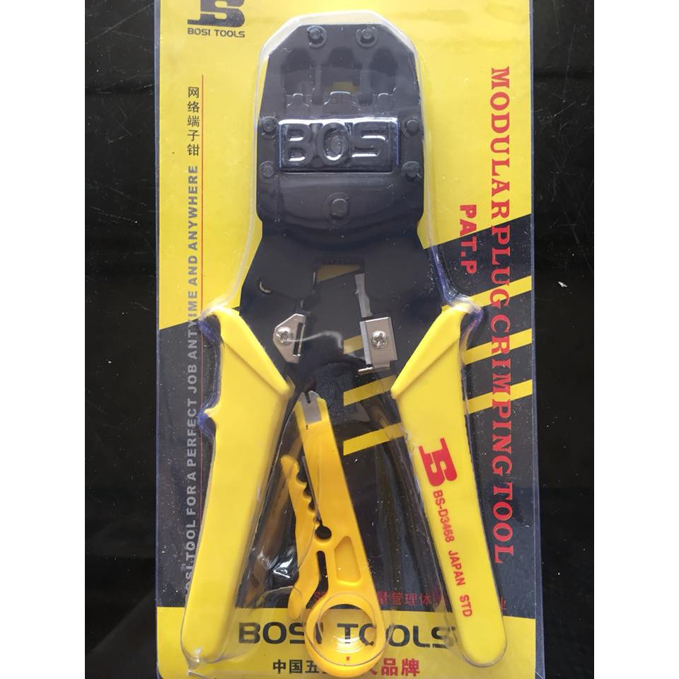 Kìm Bấm Dây Mạng Bosi Loại Tốt