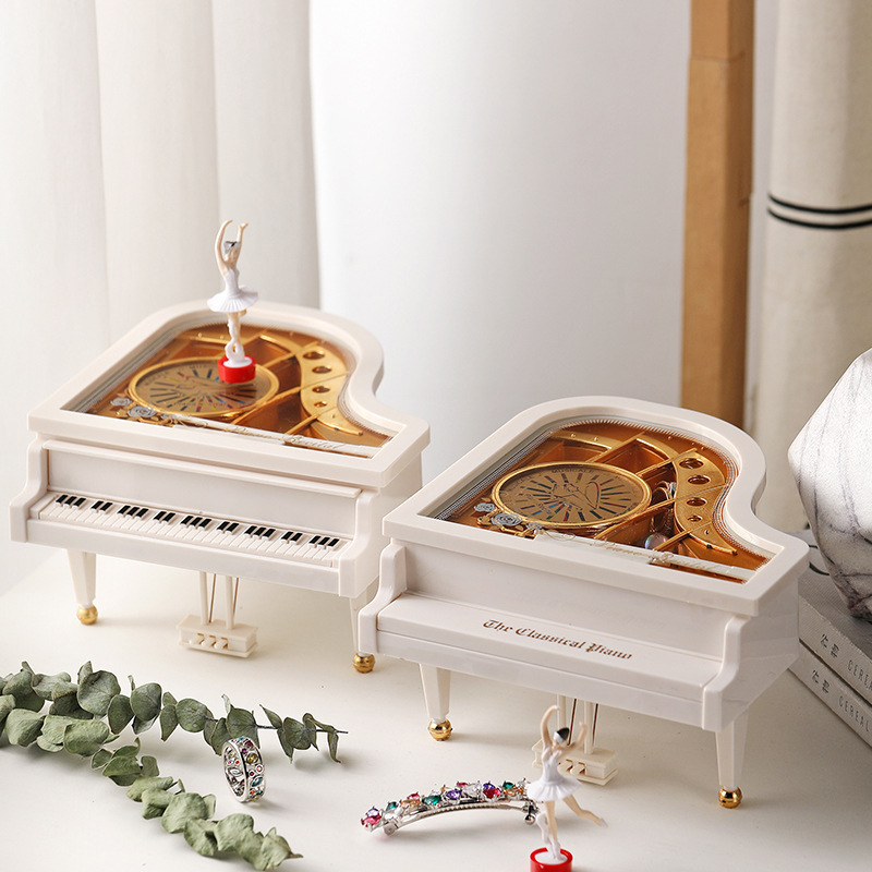 Hộp Nhạc Piano Size Lớn kèm vũ công múa balet