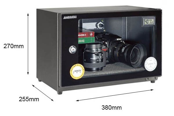 tủ chống ẩm máy ảnh 20 lít 1 ngăn nhập khẩu andbon ab-21c, tủ hút ẩm máy ảnh công nghệ nhật bản - chính hãng bảo hành 5 năm 2