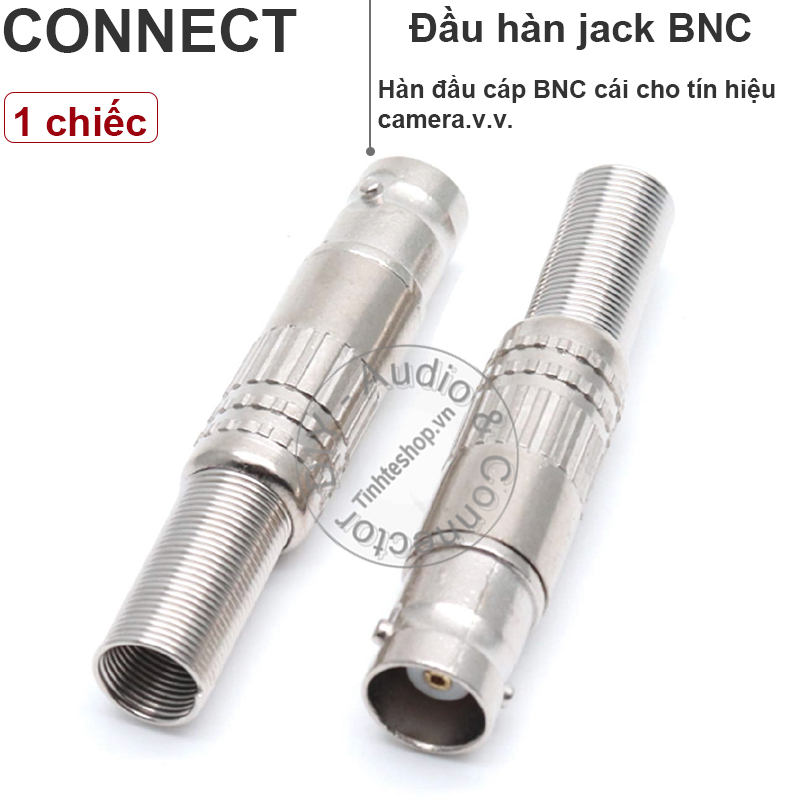 Đầu hàn BNC Q9 cổng cái 1 chiếc OD6mm