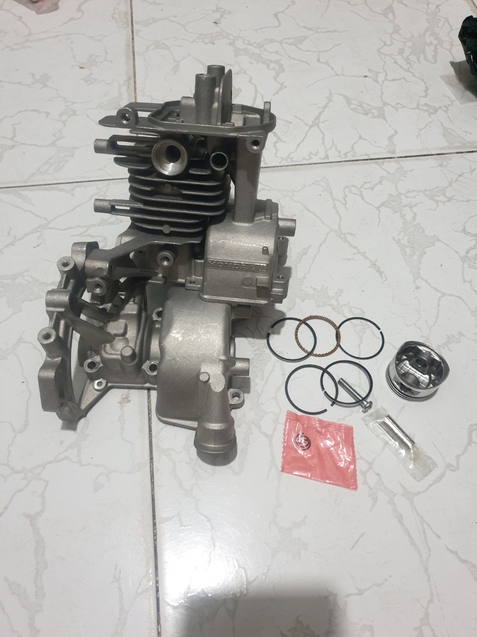 Bộ nòng xylanh máy cắt cỏ 4 thì gx25. nòng 35ly