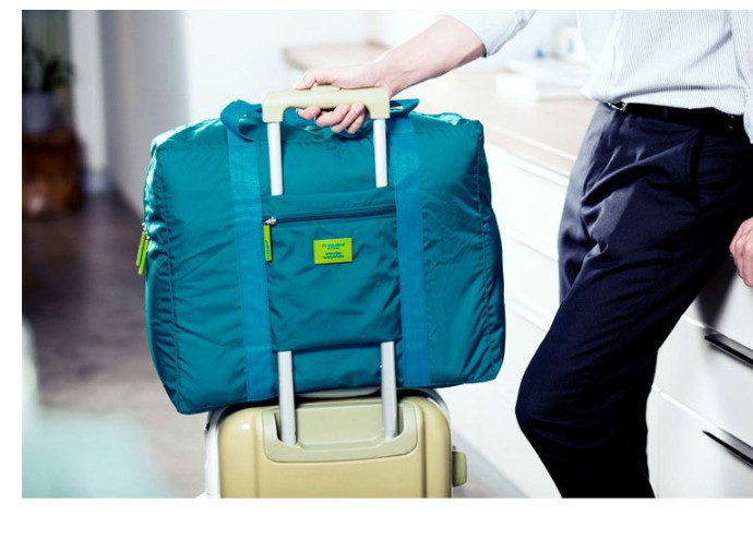 [HCM]Túi xách du lịch túi tiện ích có khe gài vali kéo vải chống thấm tiện dụng KDR-NC103 Kazatina