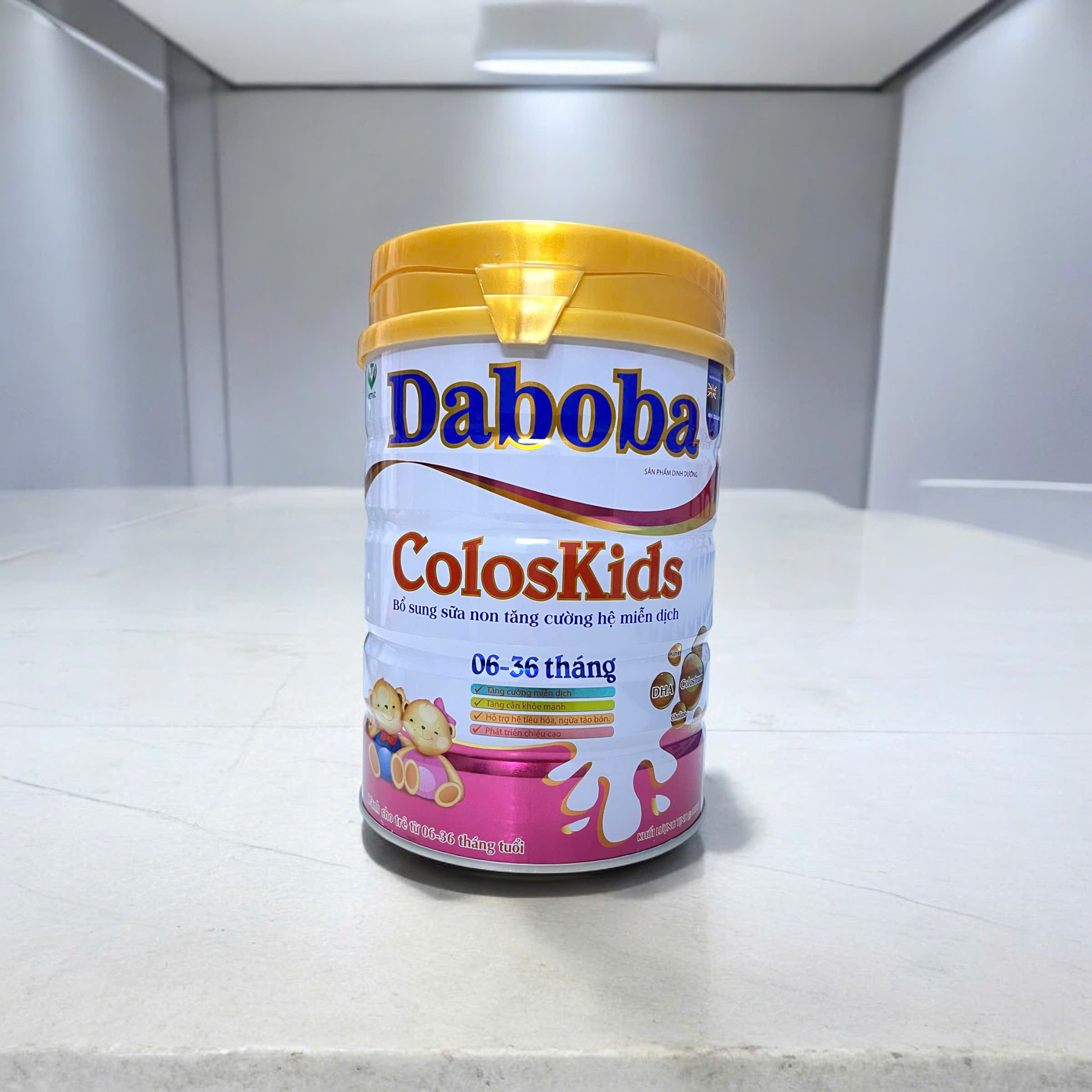 Sữa non Coloskids Daboba 900gr dành cho trẻ 6-36 tháng, Tăng Cường Hệ Miễn Dịch, tăng cân, phát triển chiều cao