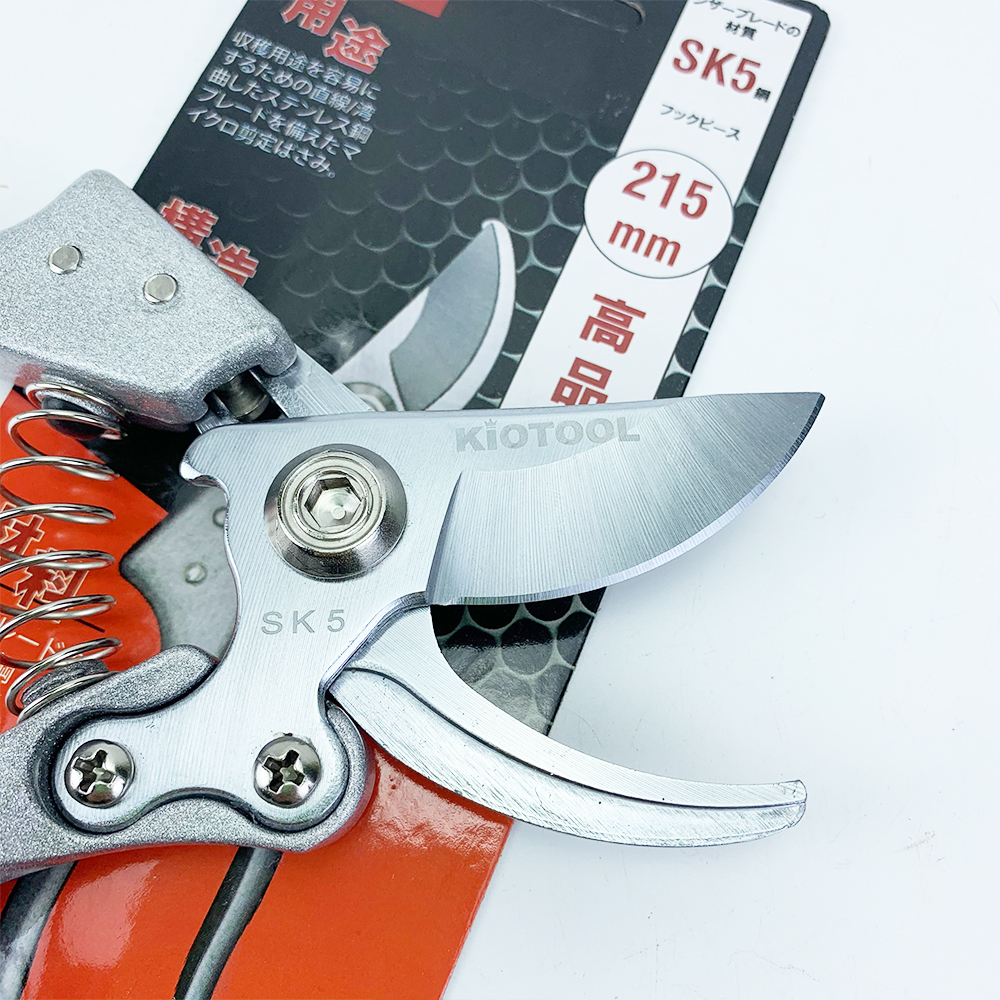 kéo cắt  tỉa cành cây SẮC vĩnh viễn thương hiệu Kiotool chính hãng chất thép SK5 siêu sắc cắt cây cảnh cây ăn quả