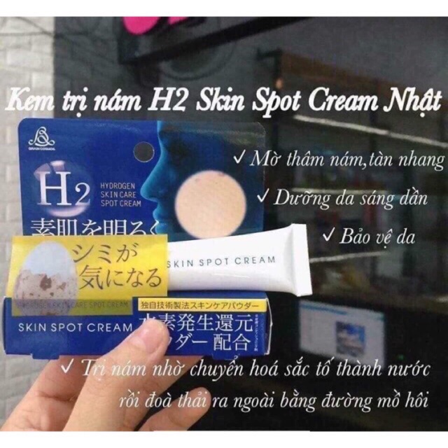Kem trị nám H2, sản phẩm tốt, chất lượng cao, cam kết hàng giống mô tả, vui lòng inbox để được hỗ trợ