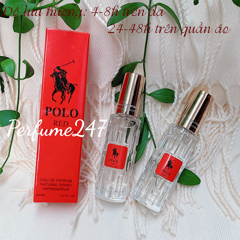 Combo 2 chai nước hoa nam pol0 red 20ml