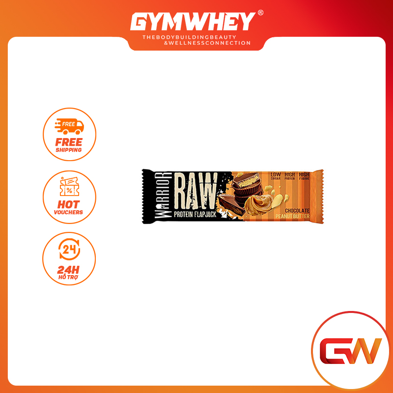 Warrior raw bar bánh bar protein thay thế bữa ăn phụ, tăng cơ giảm mỡ