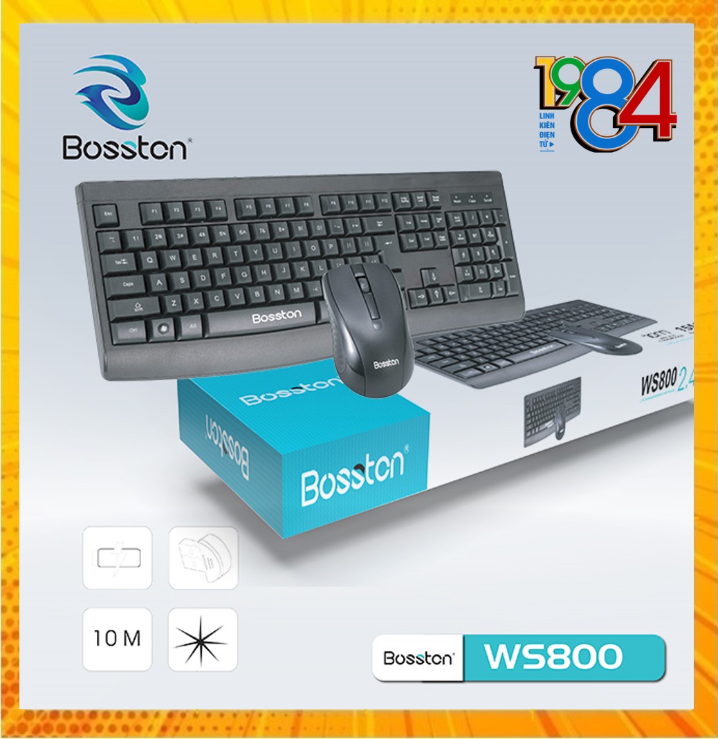 Combo ko dây bosston ws800
