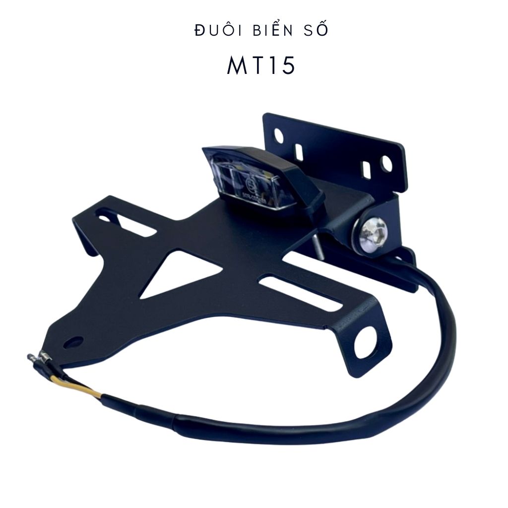 Đuôi biển số MT15 gập 2 chiều. Khung gắn biển số yamaha Mt15 chuyên dụng Chính hãng Mbiker