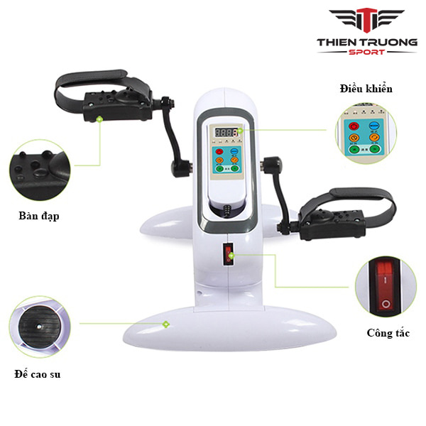 Xe đạp điện phục hồi chức năng minibike + Nẹp chân cho người liệt