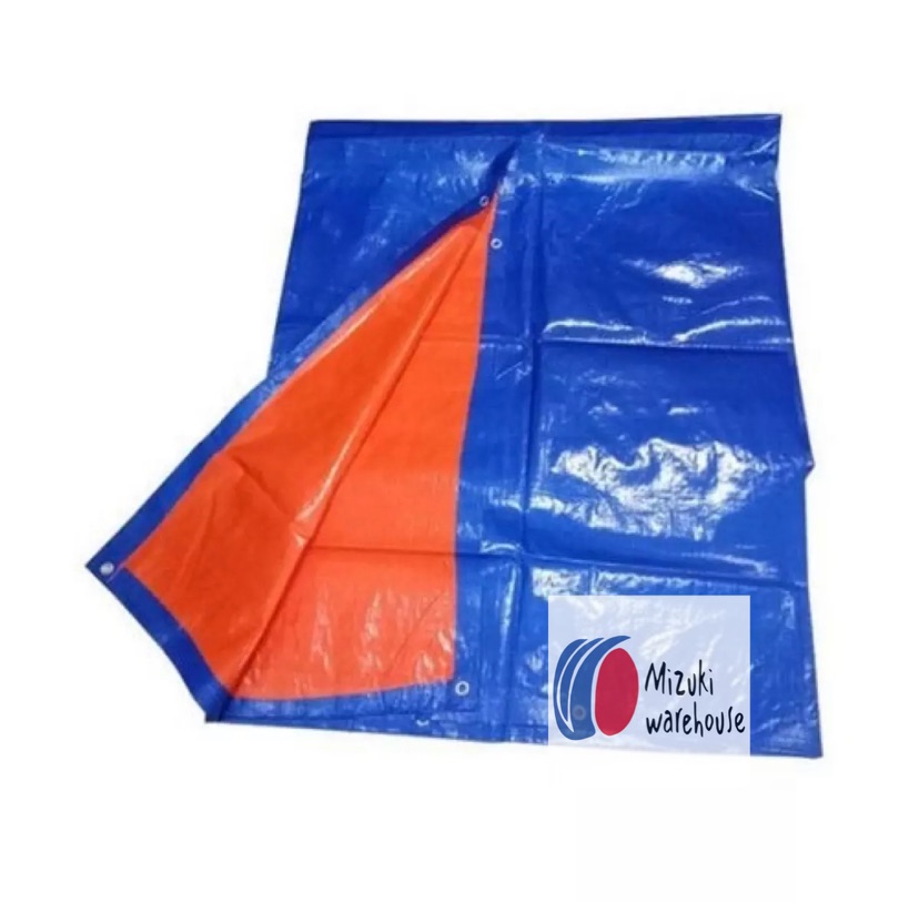 Bạt che mưa nắng ), có may viền và bấm khuy ( 3m× 4m)