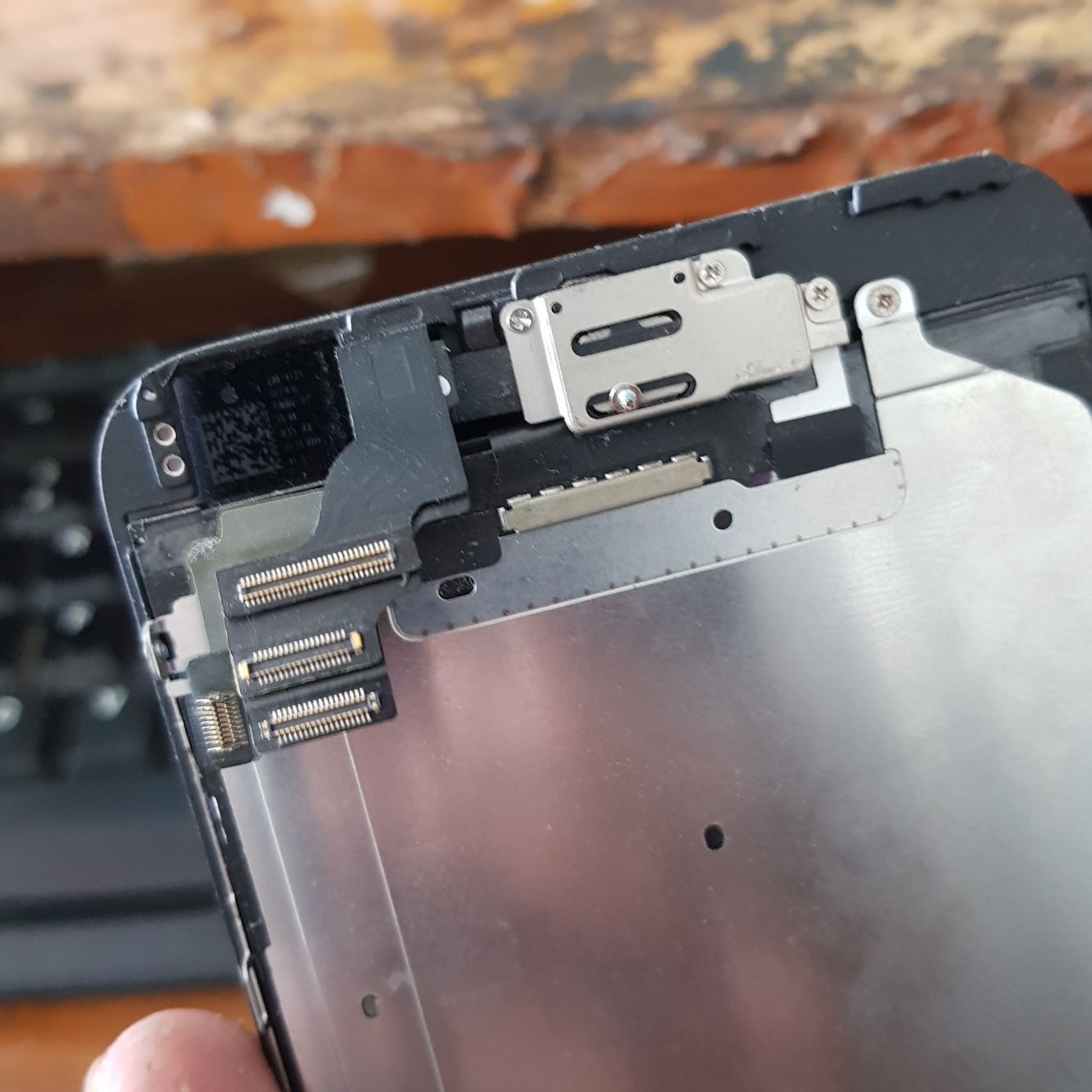 màn hình iphone 6 plus đen zin bóc máy