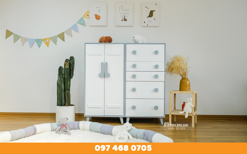 Tủ quần áo trẻ em - Tủ quần áo cho bé - 33 - Mhome Kids