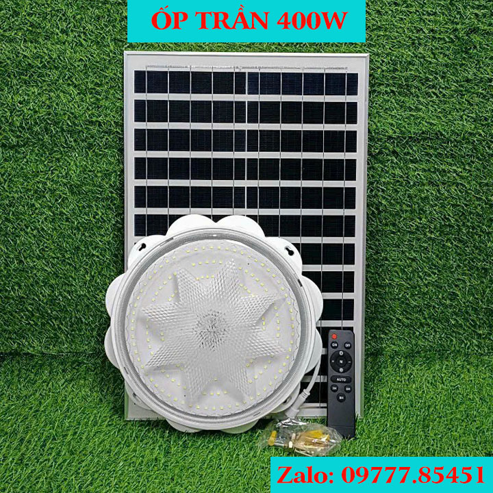 Đèn năng lượng mặt trời Ốp Trần 400W