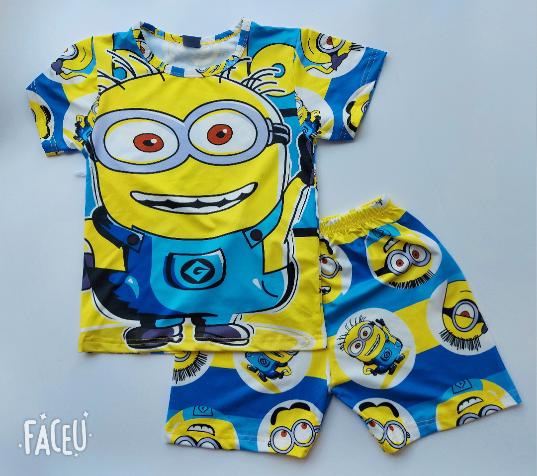 Bộ minion size đại cho bé chất mềm mại dễ thương
