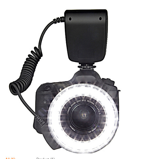 Đèn Flash Vòng Máy Ảnh SLR Đèn Flash Lấp Đầy Vòng   Đèn Flash Vòng Macro  LED Đèn  HD-130